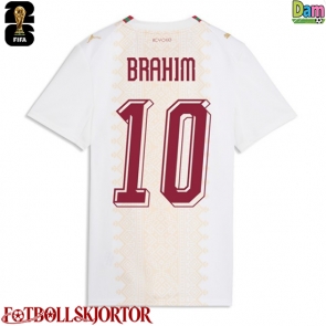 Marocko Brahim Diaz #10 Bortatröja Dam VM 2026 Kortärmad